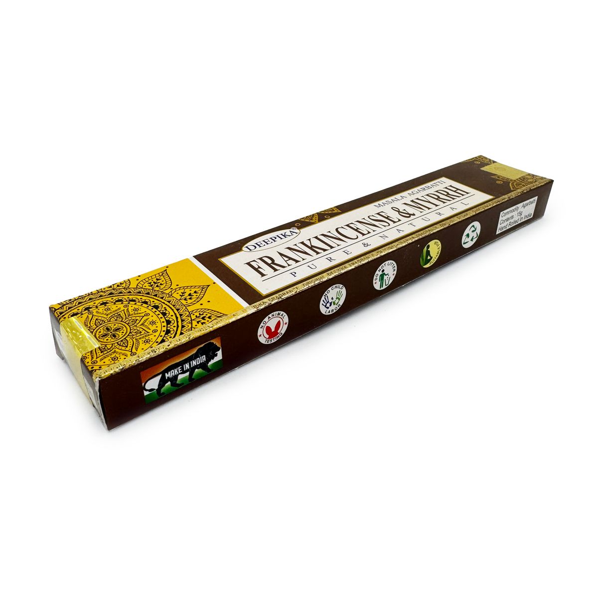 Bețișoare parfumate Frankincense (1 cutie) – Calm și echilibru